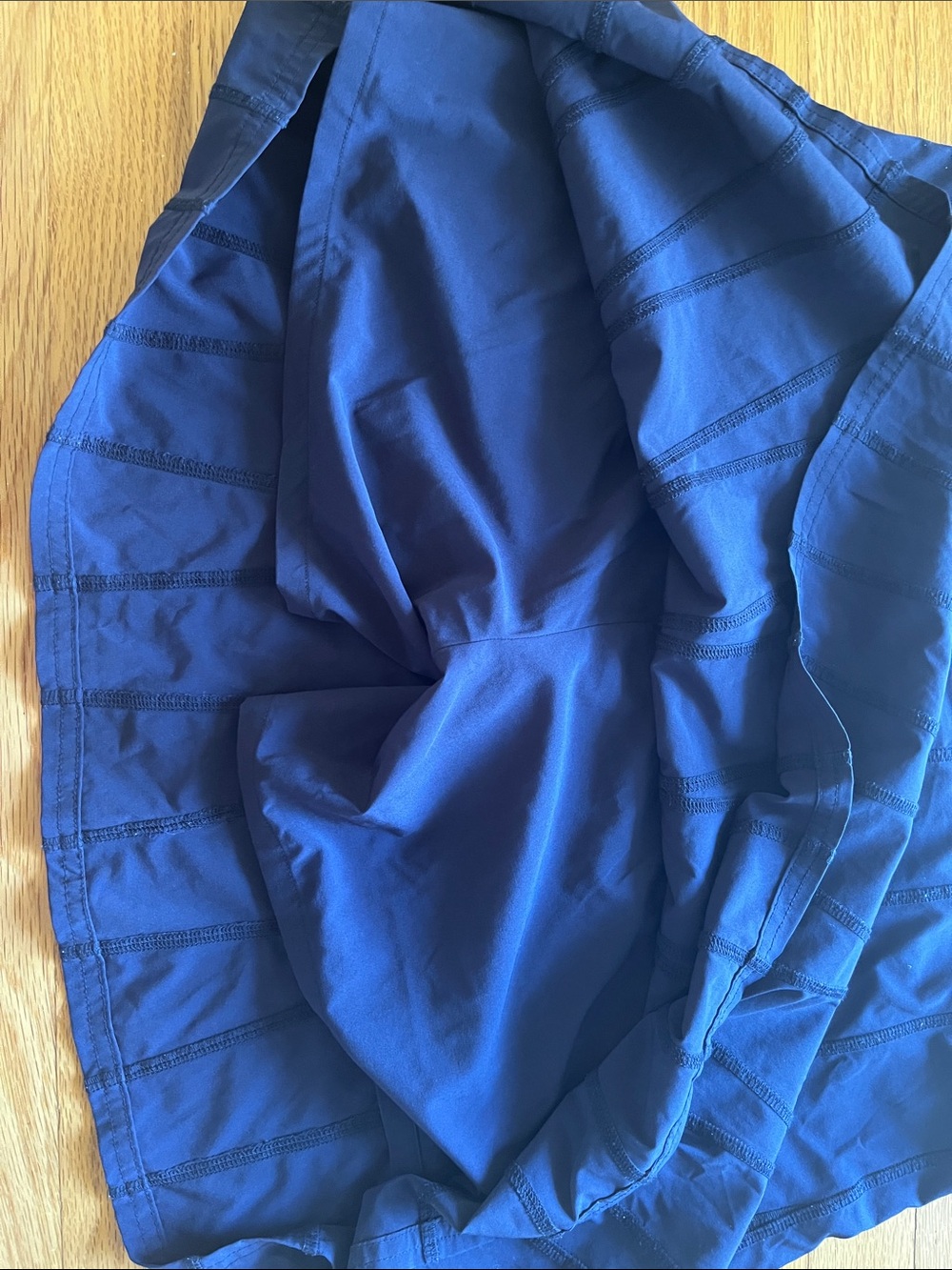Athleta Navy Athletic seamed Skort - Picture 3 of 10